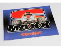 Owners Manual, S-Maxx, TRX5199X