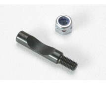 Bolt, carburetor pinch/ 3mm locknut (TRX 2.5, 2.5R), TRX5239