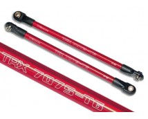 Push rod (aluminum) (assembled with rod ends) (2) (red) (use, TRX5319X