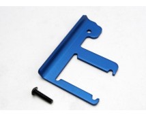 Chassis brace, Revo (3mm 6061-T6 aluminum) (blue-anodized)/, TRX5361