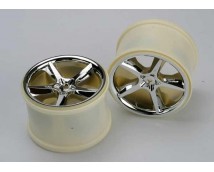 Wheels, Gemini 3.8 (chrome) (2) (also fits Maxx series), TRX5372