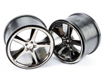 Wheels, Gemini 3.8 (black chrome) (2), TRX5372A