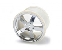 Wheels, Hurricane 3.8 (chrome) (2) (also fits Maxx series), TRX5373