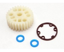Gear, center differential (Revo)/ X-ring seals (2)/ gasket (, TRX5414X