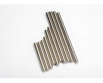 Suspension pin set, complete (hardened steel, front & rear),, TRX5521