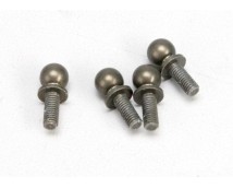 Ball studs, aluminum, hard-anodized, Teflon-coated (4) (use, TRX5529X