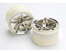 Wheels, Jato Twin-Spoke 2.8 (chrome) (nitro rear/ electric f, TRX5572