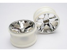 Wheels, All-Star 2.8 (chrome) (nitro rear/ electric front) (, TRX5576