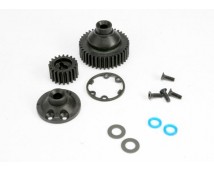 Gears, differential 38-T (1)/ differential drive gear 20-T/, TRX5579