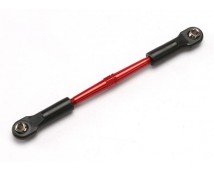 Turnbuckle, aluminum (red-anodized), front toe link, 61mm (1, TRX5595