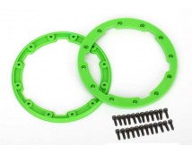 Sidewall protector, beadlock style (green) (2)/ 2.5x8mm CS (, TRX5664