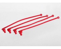 Body clip retainer, red (4), TRX5752