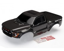 Body, Ford Raptor, black (painted, decals applied) 2017, TRX5826A