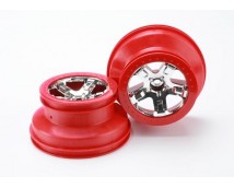 Wheels, Sct Chrome, Red Beadlo, TRX5870