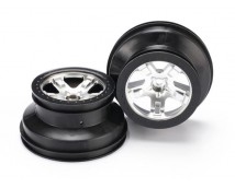 Wheels, Sct Satin Chrome, Black, TRX5874X