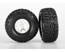 Tires & wheels, assembled, glued (S1 ultra-solft off-road ra, TRX5976R