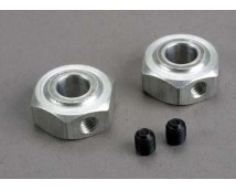 Aluminum hex wheel hubs (2)/ 5x6 GS (2), TRX6046
