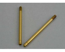 Shock shafts, hardened steel, titanium nitride coated (rear), TRX6098T