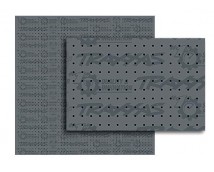 Pegboard Back Graphic Wallpaper