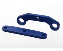 Bulkhead tie bars, front & rear, aluminum (blue-anodized), TRX6423