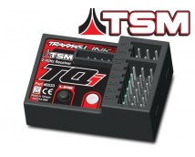 Receiver, micro, TQi 2.4GHz wiith telemetry & TSM (5-channel, TRX6533