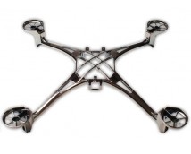 Main frame (black chrome)/ 1.6x5mm BCS (self-tapping) (4), TRX6623X