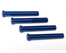 Main shaft, 7075-T6 aluminum blue-anodized (4)/ 1.6x5mm BCS, TRX6633X