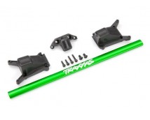 Chassis brace kit, Green (fits Rustler 4X4 and Slash 4X4 equipped with Low-CG chassis)