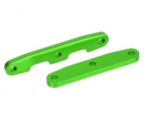 Bulkhead tie bars, front & rear, aluminum (green-anodized)