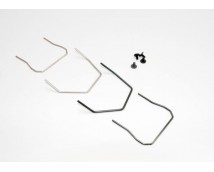 Wires, sway bar (front & rear, hard & soft) (Slash 4X4)/ 3x6, TRX6896