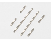 Suspension pin set (front or rear), 2x46mm (2), 2x14mm (4), TRX7021