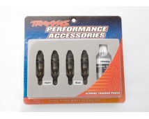 Shocks, GTR hard anodized, Teflon-coated bodies with TiN sha, TRX7061X