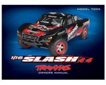 Owners manual, 1/16 Slash 4WD (model 7005), TRX7097