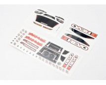 Decal sheets, 1/16 E-Revo, TRX7114