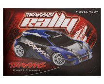 Owners manual, 1/16 Traxxas Rally, TRX7399