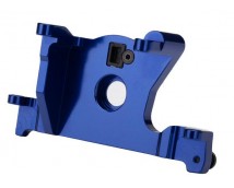 Motor mount, 6061-T6 aluminum (blue-anodized)