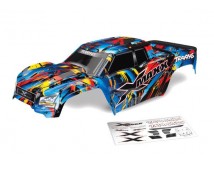 Body, X-Maxx®, Rock n' Roll (painted, decals applied) (assembled with tailgate protector)