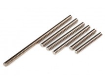 Suspension pin set, front or rear corner (hardened steel), 4, TRX7740