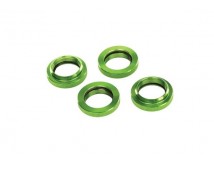 Spring retainer (adjuster), green-anodized aluminum, GTX sho, TRX7767G