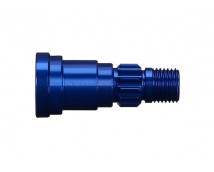 Stub axle, aluminum (blue-anodized) (1) (use only with #7750, TRX7768