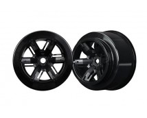 Wheels, X-Maxx, black (left and right), TRX7771