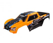 BODY, X-MAXX®, ORANGE (PAINTED, DECALS APPLIED) (A