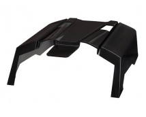 Canopy, rear, black, Aton, TRX7916