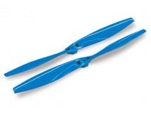 Rotor blade set, blue (2) (with screws), TRX7929