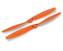 Rotor blade set, orange (2) (with screws), TRX7930