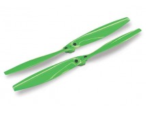 Rotor blade set, green (2) (with screws), TRX7931