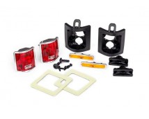 Tail lights, left & right (assembled)/ tail light retainers, left & right/ side, TRX8135