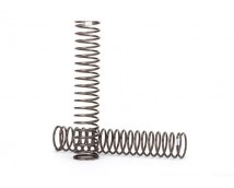 Springs, shock, long (natural finish) (GTS) (0.29 rate, white stripe) (for use w, TRX8153