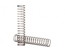 Springs, shock, long (natural finish) (GTS) (0.62 rate, blue stripe) (for use wi