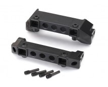 Bumper mounts, front & rear/ screw pins (4), TRX8237